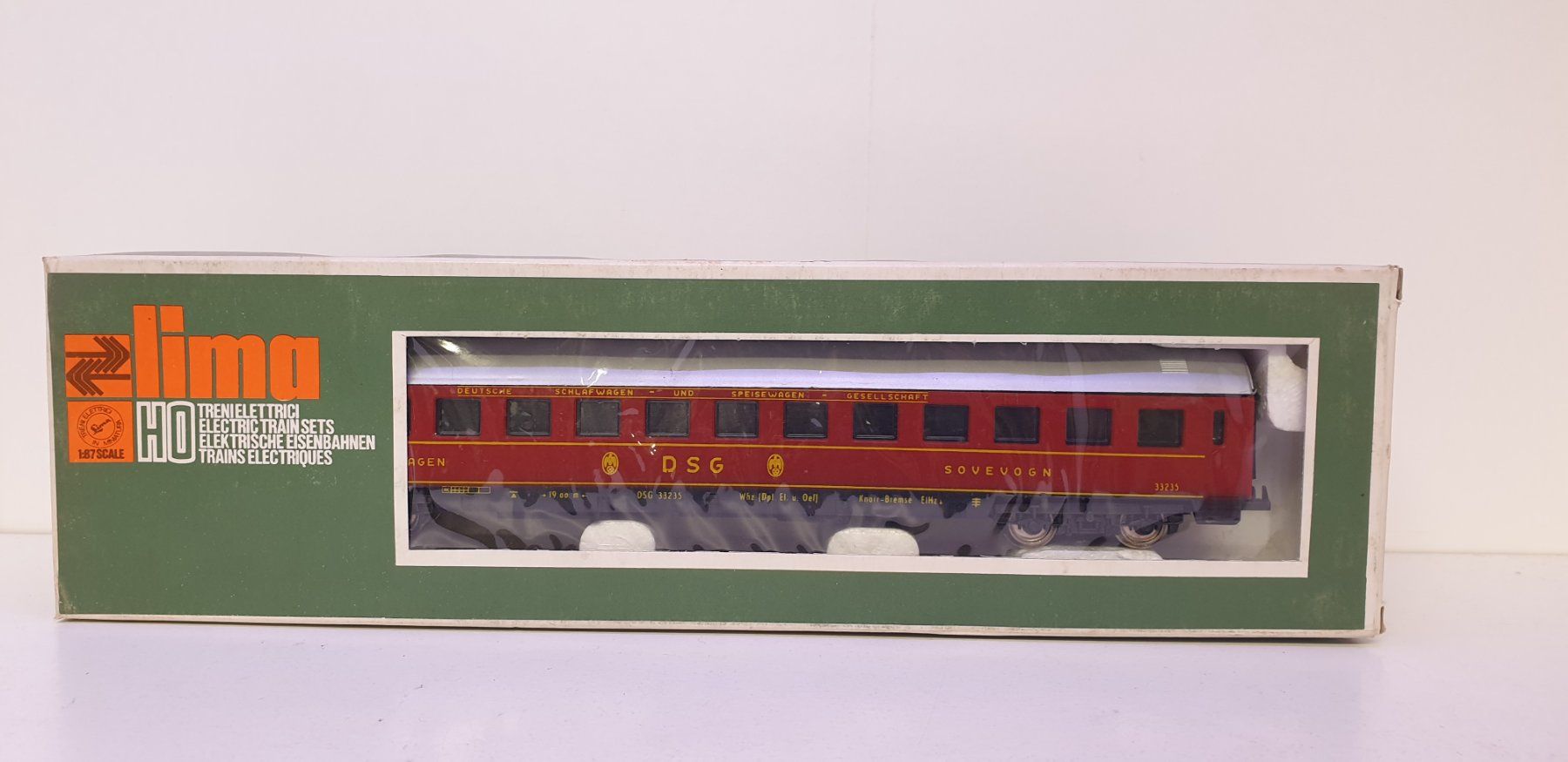 Lima Modellini di ferrovie: Lima DSG Schlafwagen 9214 – Nuovo (secondo la descrizione) da Neuenhof venduto da ludovicco
