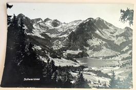 SCHWARZSEE - Kanton FR - Ansichtskarte