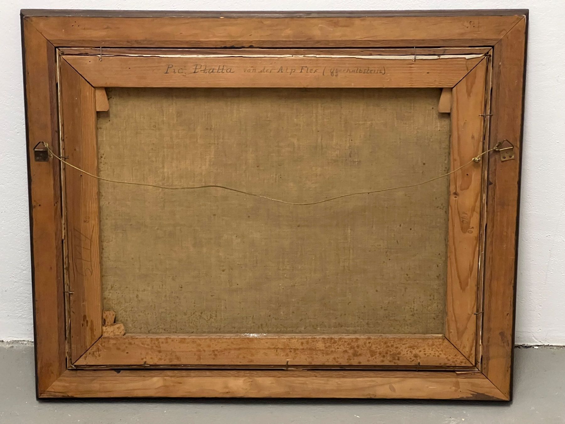 Dipinti: F.OERTLI 1920 „PIC PLATTA“ – Usato da Basel venduto da pmART 4