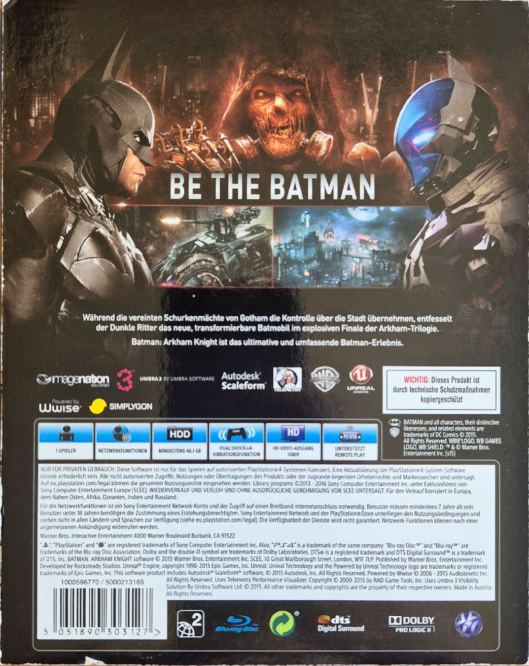 Jeux: PS4 Spiel Batman Arkham Knight – D'occasion à Ostermundigen par Stoeber-Sh0p 1