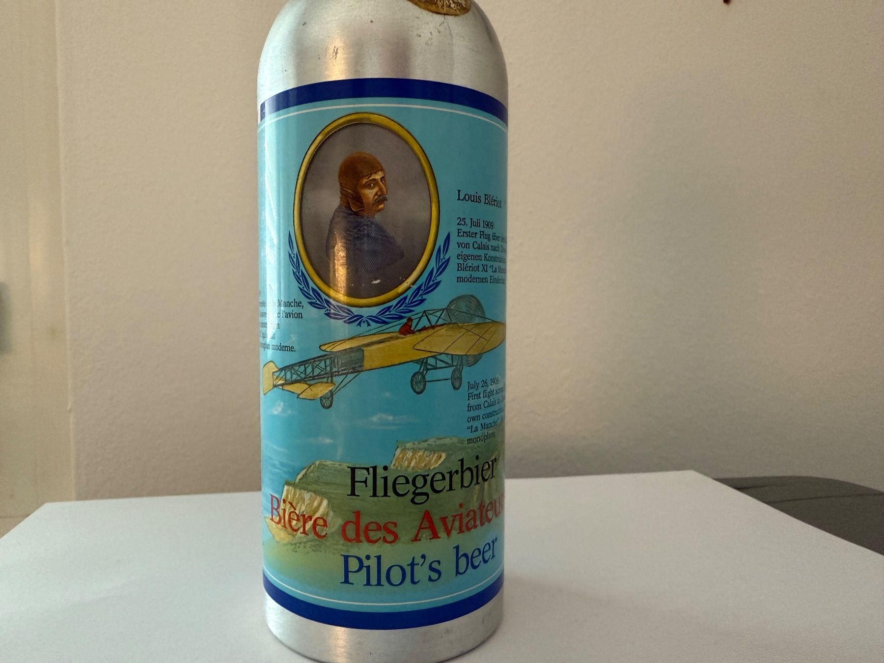 Flaschen: selten Flasche Fliegerbier  🍺Alu – Gebraucht aus Gossau SG von SammlerLarium 1