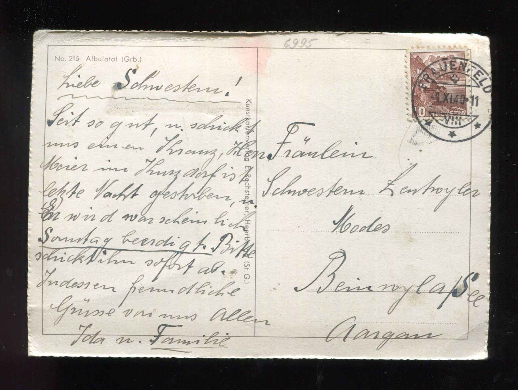 Cartes postales: Albulatal – D'occasion à Aarau par Elmaar41 1