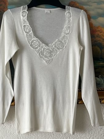 HANRO,Cotton Wäschetop frisch Gereinigt Top Gr.S (K7
