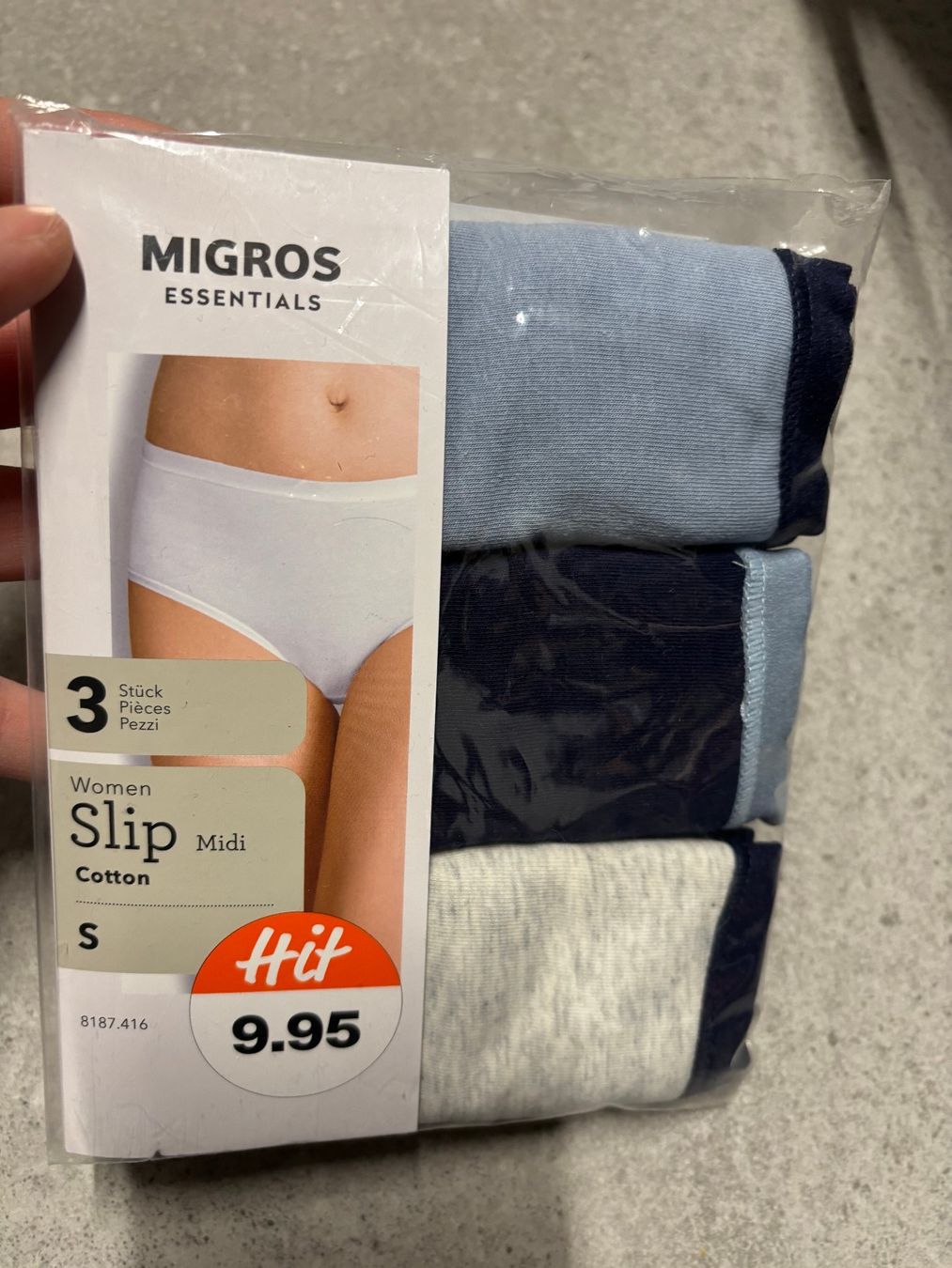 Altra biancheria intima: Lot de 3 slips midi Essentials taille S neuf – Nuovo (secondo la descrizione) da Salvenach venduto da gwenwywar