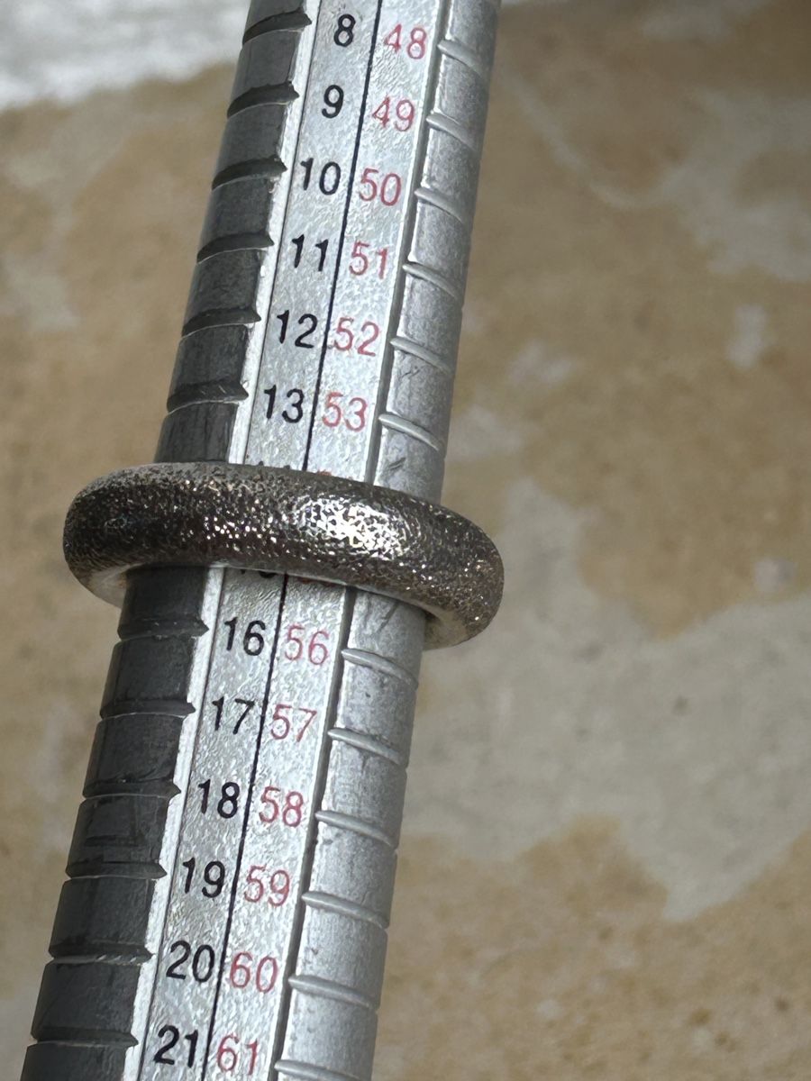 Bagues: Silberring  "B" Gr. 55 / 17.5 mm – D'occasion à Laufen par belleskulptur 1