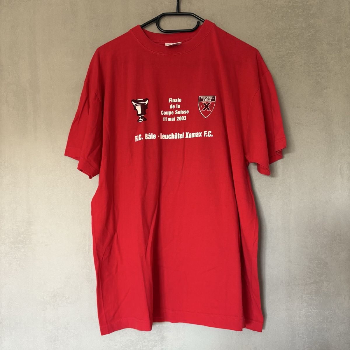 Canottiere & Pantaloni: Neuchatel Xamax Coupe de la Suisse 2003 Bale – Usato da Winterthur venduto da LaBodega