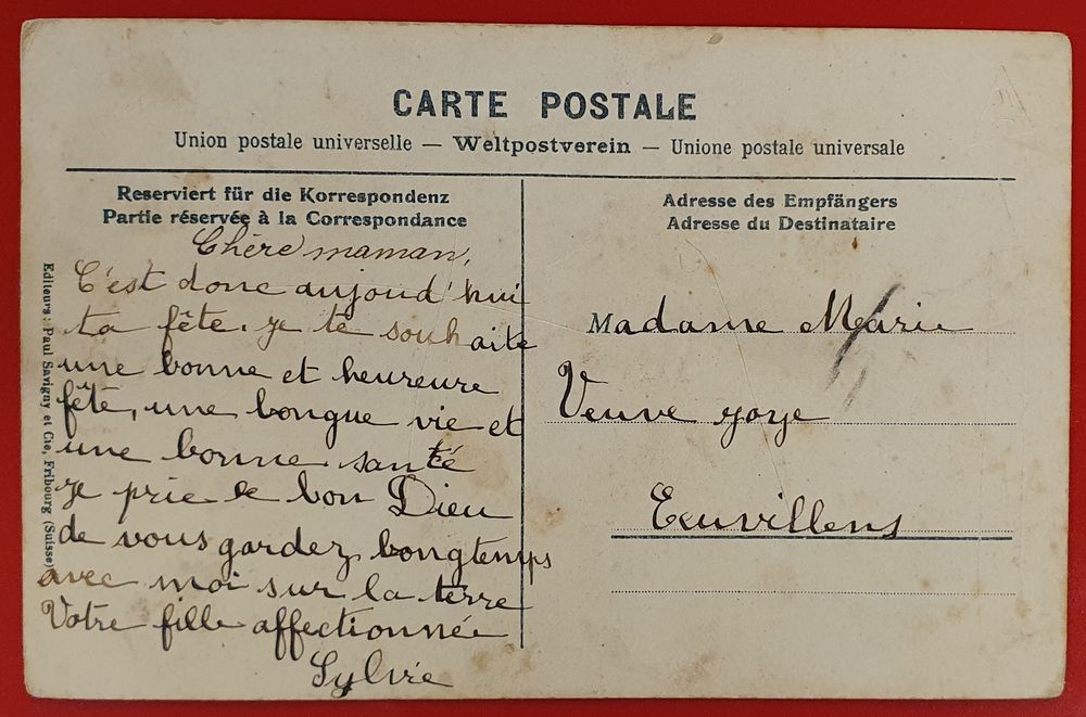 Cartes postales: Ecuvillens - 4 Ansichten – D'occasion à Kreuzlingen par Rschweiz1 1