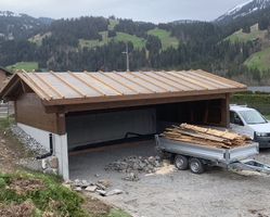 Unterstand Holz Carport Holzkonstruktion
