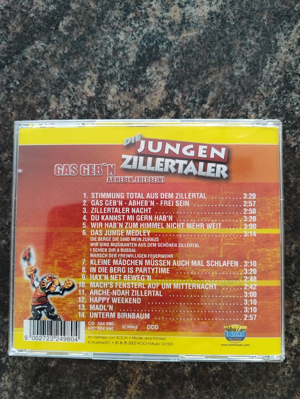 CD: CD, Die jungen Zillertaler  – Usato da Madiswil venduto da marmotte63 1