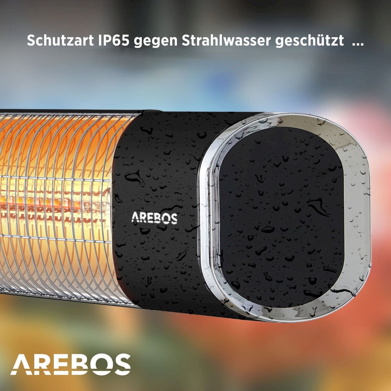 Radiateurs: Infrarot Heizstrahler 2000W schwarz – Neuf avec emballage d'origine à Bottighofen par zaap 4