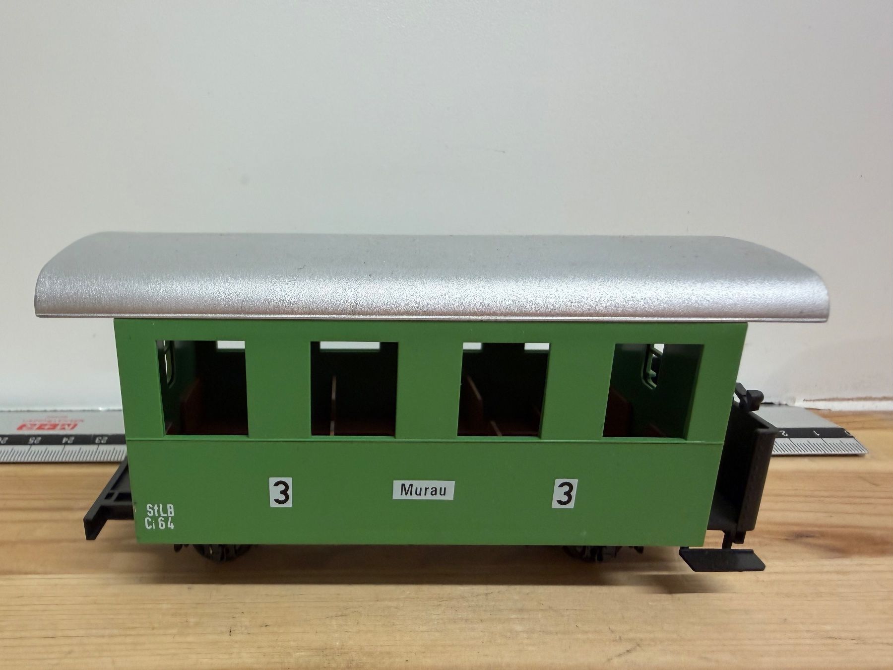 Fleischmann Modelleisenbahnen: Fleischmann 2301 MAGIC TRAIN PERSONENWAGEN MURAU, 3.KL – Gebraucht aus Büsserach von ModellbahnDepot