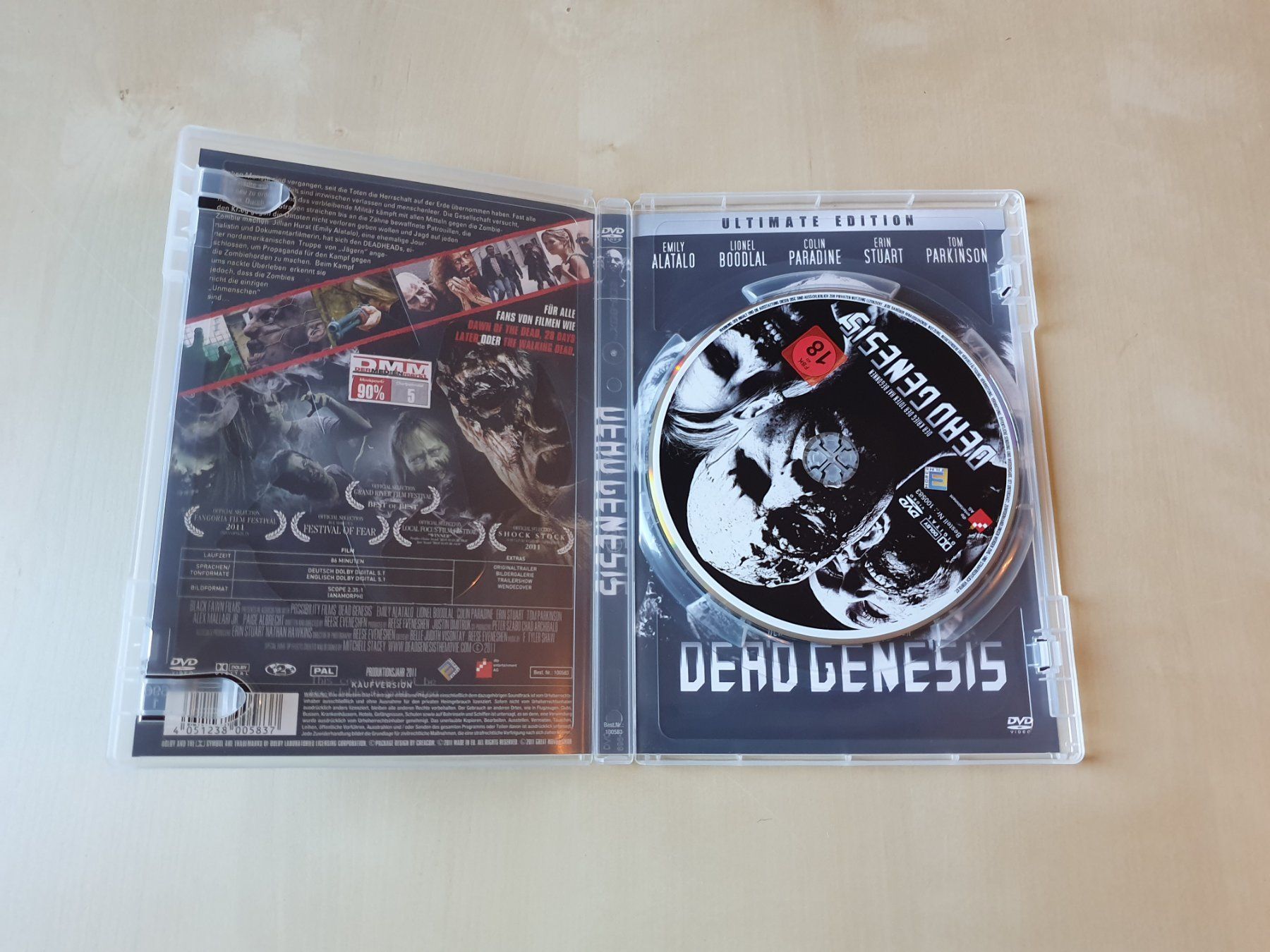 Tous les DVDs: Dead Genesis – D'occasion à Stansstad par collectorsshop 2