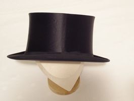 Chapeau Claque - Klapphut ca.54 cm mit original Hutschachtel