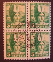 J69 VB gest. Laufenburg 26.2.35 ss Zentrumsstempel