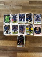 11 Topps Fussball-Cards mit Spielern des Chelsea FC London