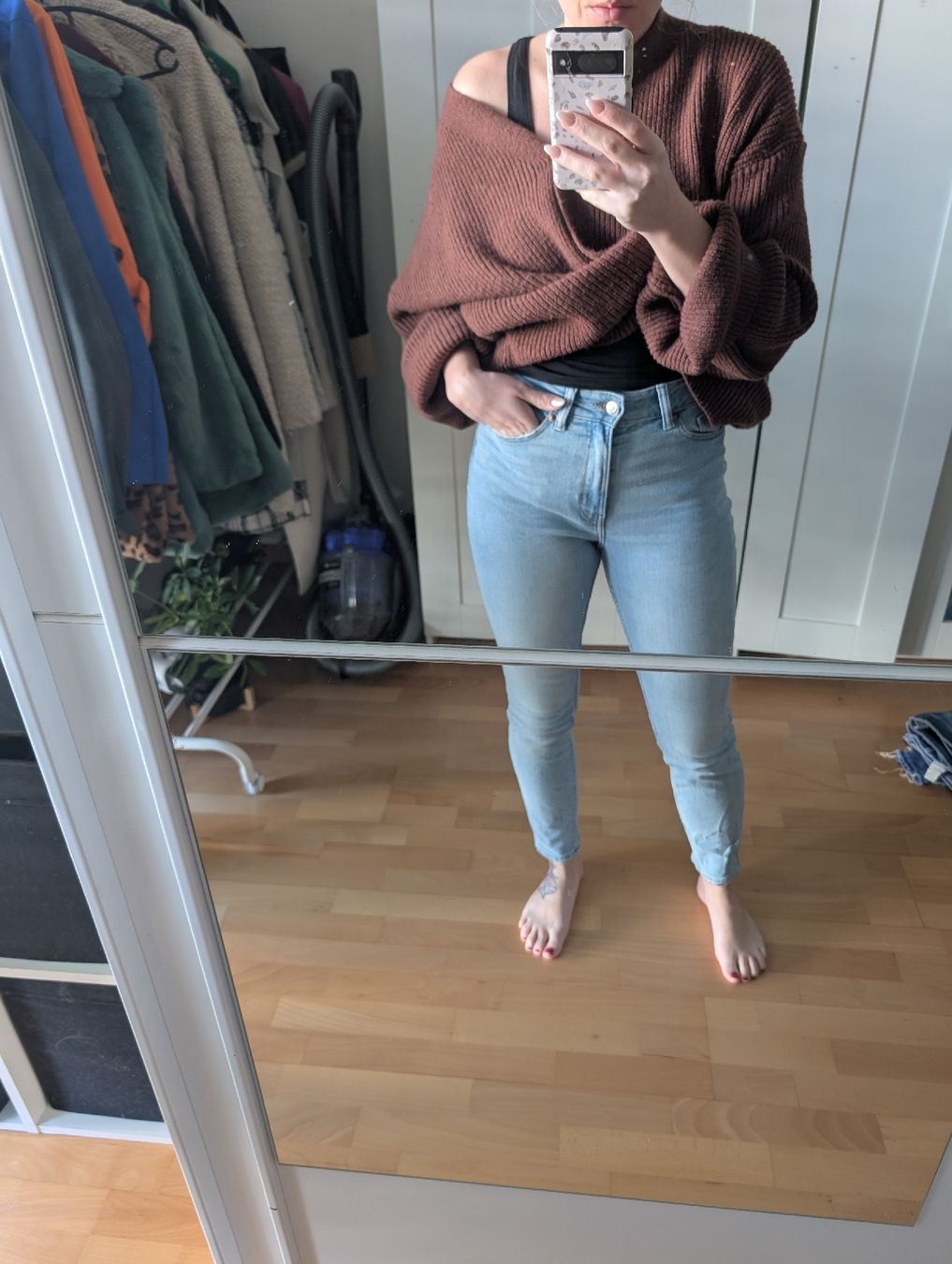 H&M Jeans: Hellblaue High Waist Jeans – Nuovo (secondo la descrizione) da Wallisellen venduto da sca97