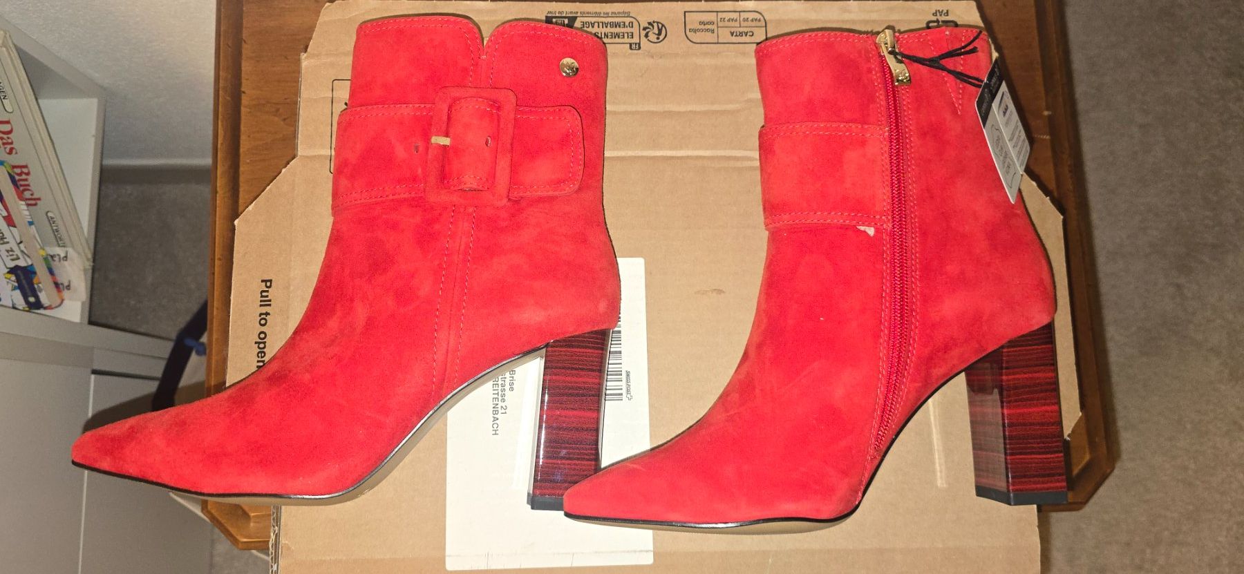 Scarpe da donna: Caprice Leather ankle boots Gr.39 – Nuovo e nell'imballaggio originale da Spreitenbach venduto da Breezyel 3