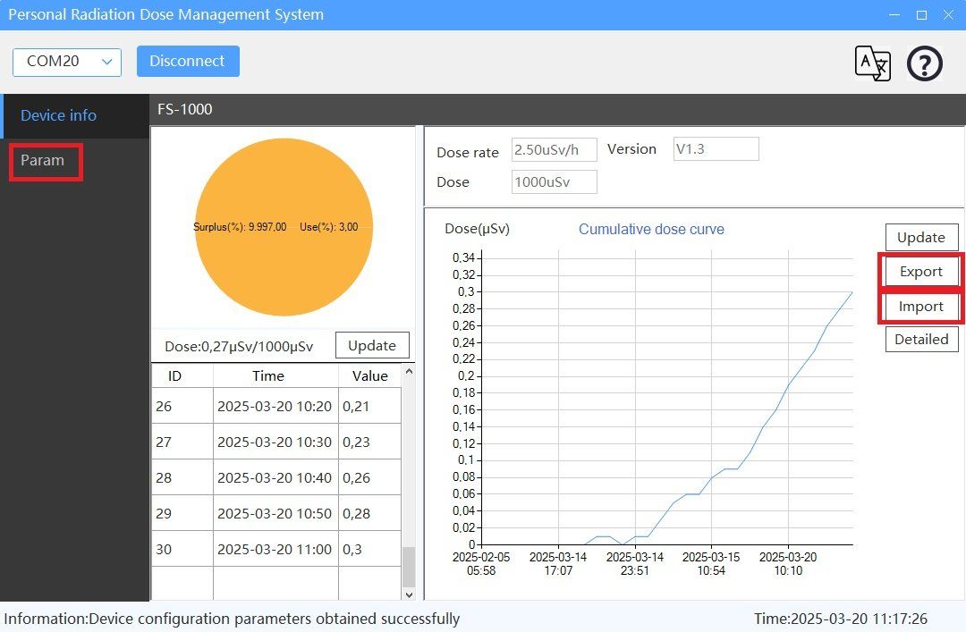 Misurare: Geigerzähler Radiation Detector mit PC Download Software – Nuovo e nell'imballaggio originale da Köln venduto da Electrolife 6