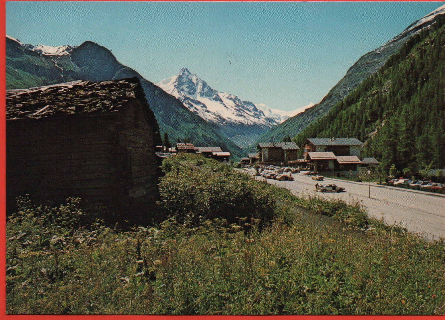 Cartes postales: ZINAL La place de la Poste – D'occasion à Jona par philajona