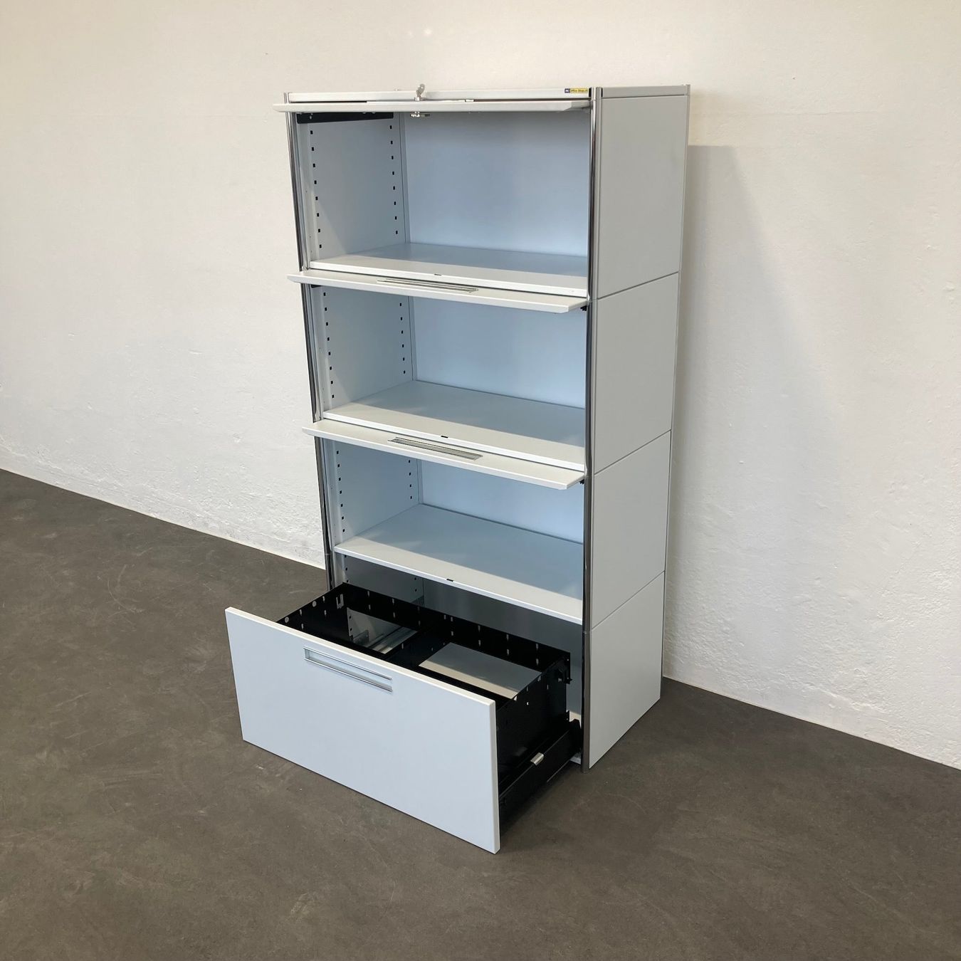 Banconi: Ergodata step modul 4er-Kombination 800mm - Weiss - mit – Usato da Schönenwerd venduto da mcofficeshop 5