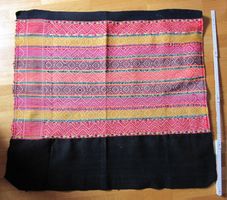 Stoff aus Tarabuco Bolivien Dekostoff Webstoff Teppich