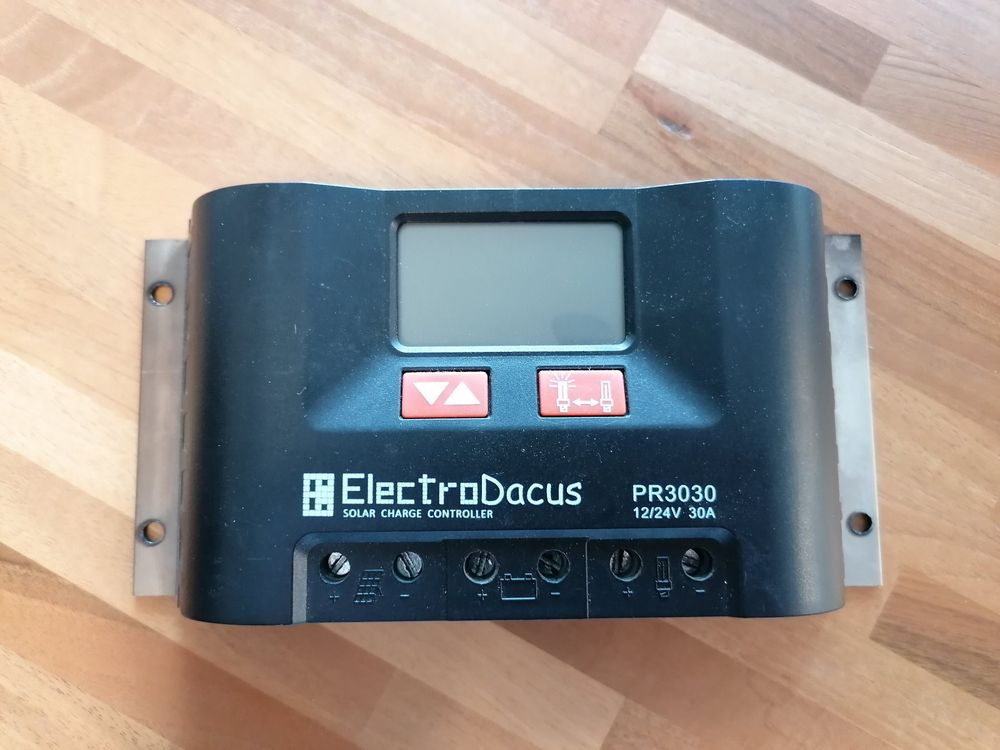 Solar Laderegler 30A ElectroDacus Steca PWM (Gebraucht) in Widen für ...