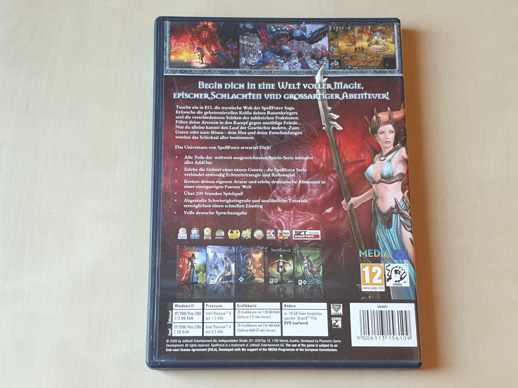 Microsoft Giochi: Spell Force Universe – Difettoso da Stansstad venduto da collectorsshop 1