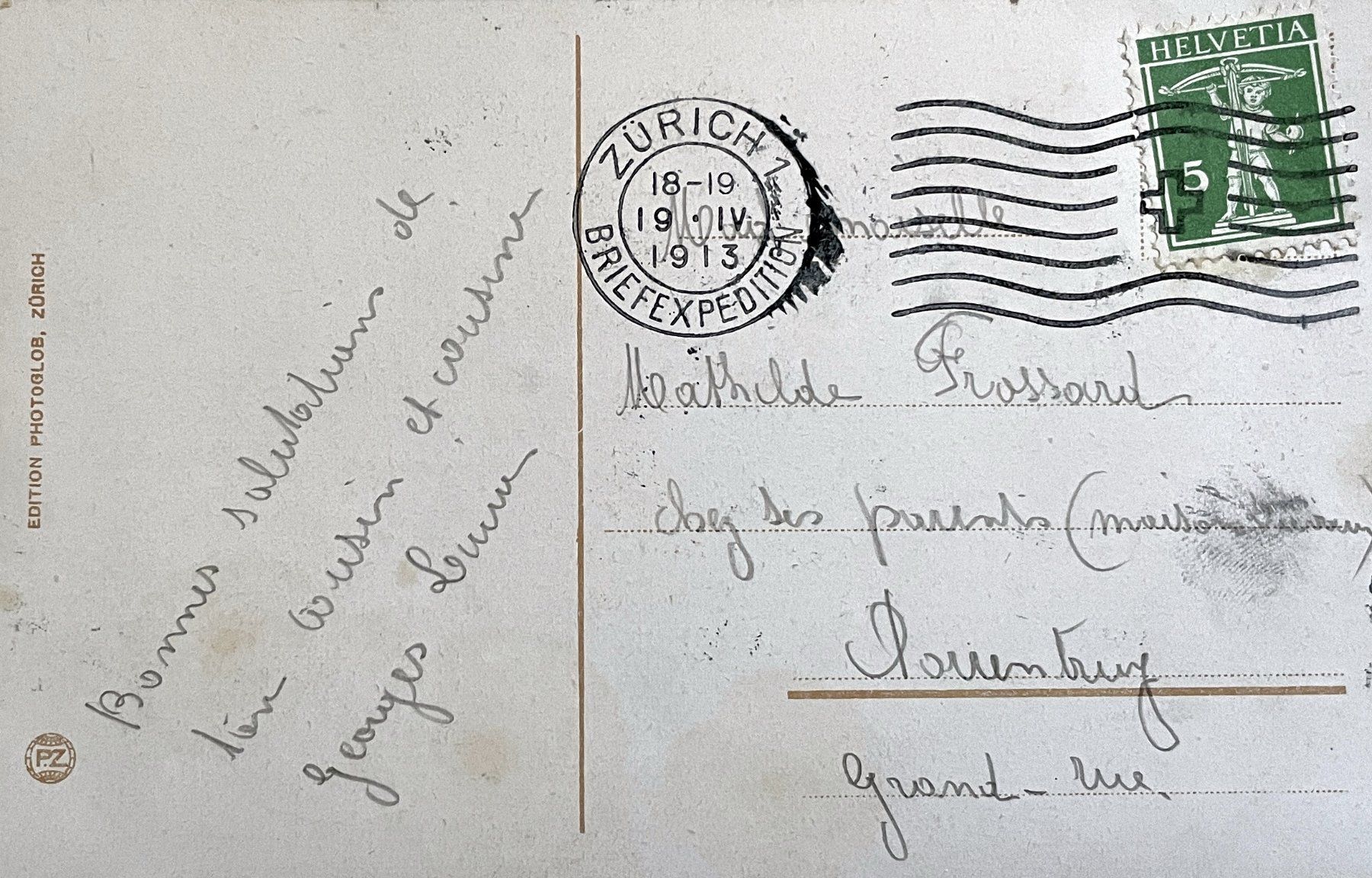 Cartoline postali: Uetliberg - Restaurant Uto Kulm – Usato da Savagnier venduto da Ne2065 1