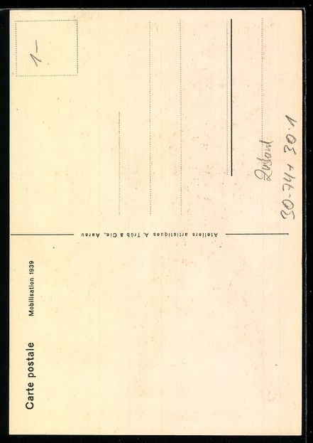 Foto, Lettere & Cartoline: Schweizer Regiment mot. can. ld. 12, Kan – Usato da Berlin venduto da bartko-reher 1