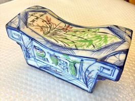 💚 RARITÄT: ANTIKES CHINESISCHES SCHOLAR PILLOW PORZELLAN