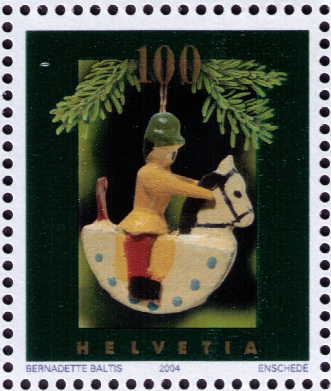 Alle Briefmarken: 2004_1146_Weihnachtsblock mit Abart "PUTZER" !! ** – Neu (gemäss Beschreibung) aus Marthalen von Ch_quality 1