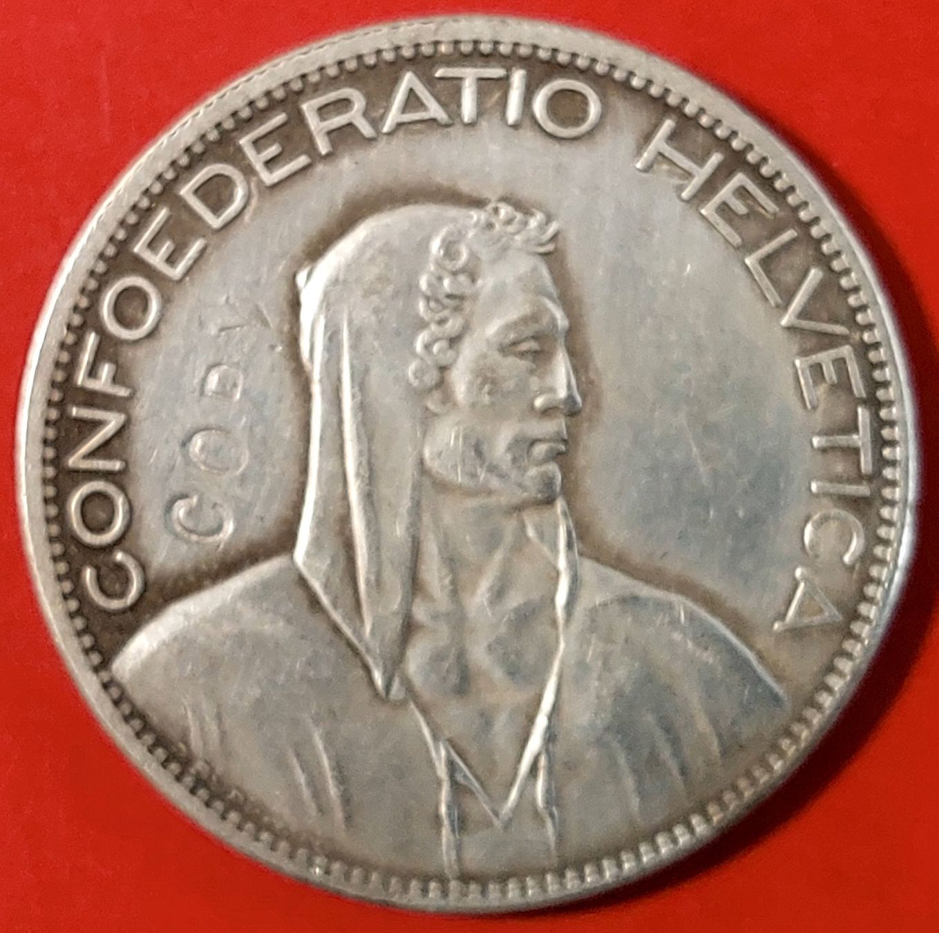 Alle Münzen: 5 Franken 1928 (Replica) – Gebraucht aus Arch von repros 1