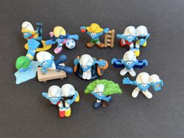 11 Mc Donalds Smurf Happy Meal Set 2022 Schlümpfe Schlumpf