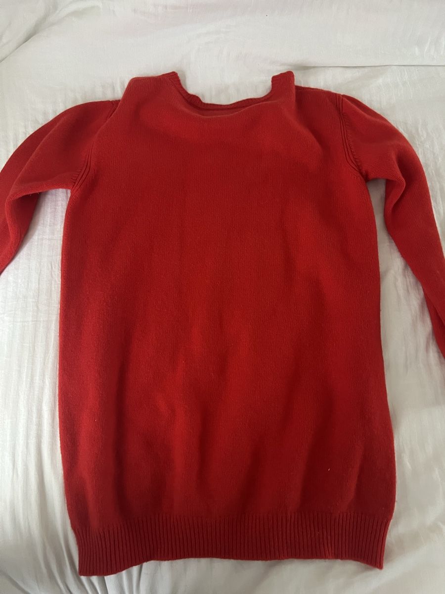 Pullover & Sweatshirts: Roter Kaschmirpullover Alberta Ferretti Grösse L – Gebraucht aus Sarnen von Cat35 4