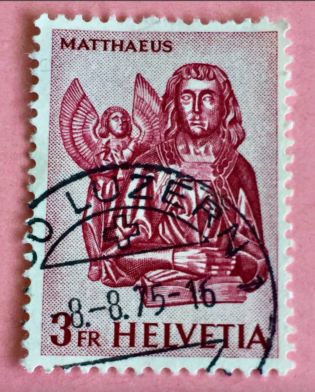 Alle Briefmarken: Nr.381 GESTEMPELT 1961 Luzern – Gebraucht aus Aarau von Billa007