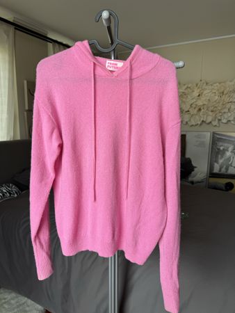 From Future 100% Cashmere Pink Hoodie S