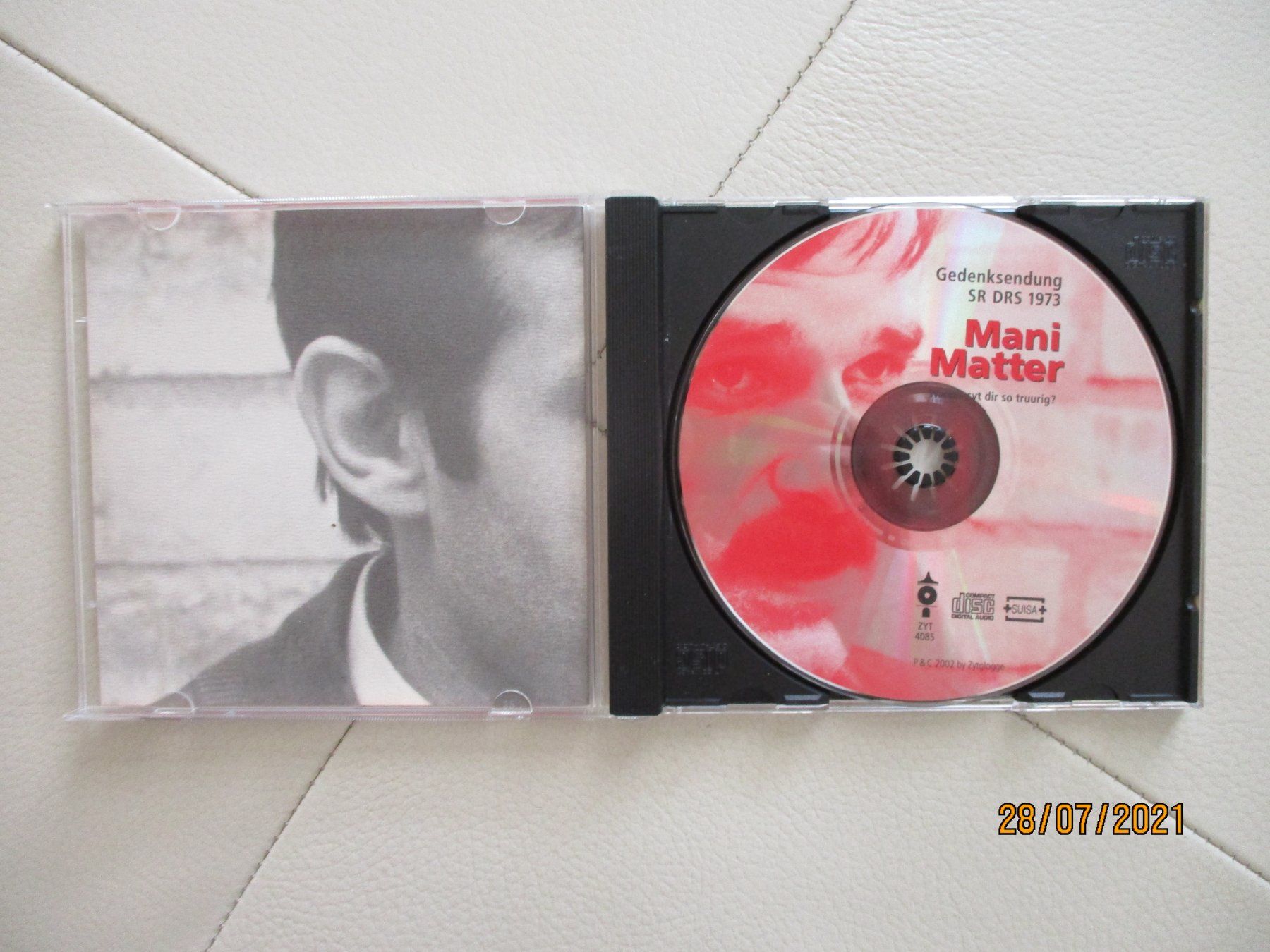 CD: Mani Matter - Warum Syt Dir So Truurig – Usato da Liestal venduto da Disc-Point 1