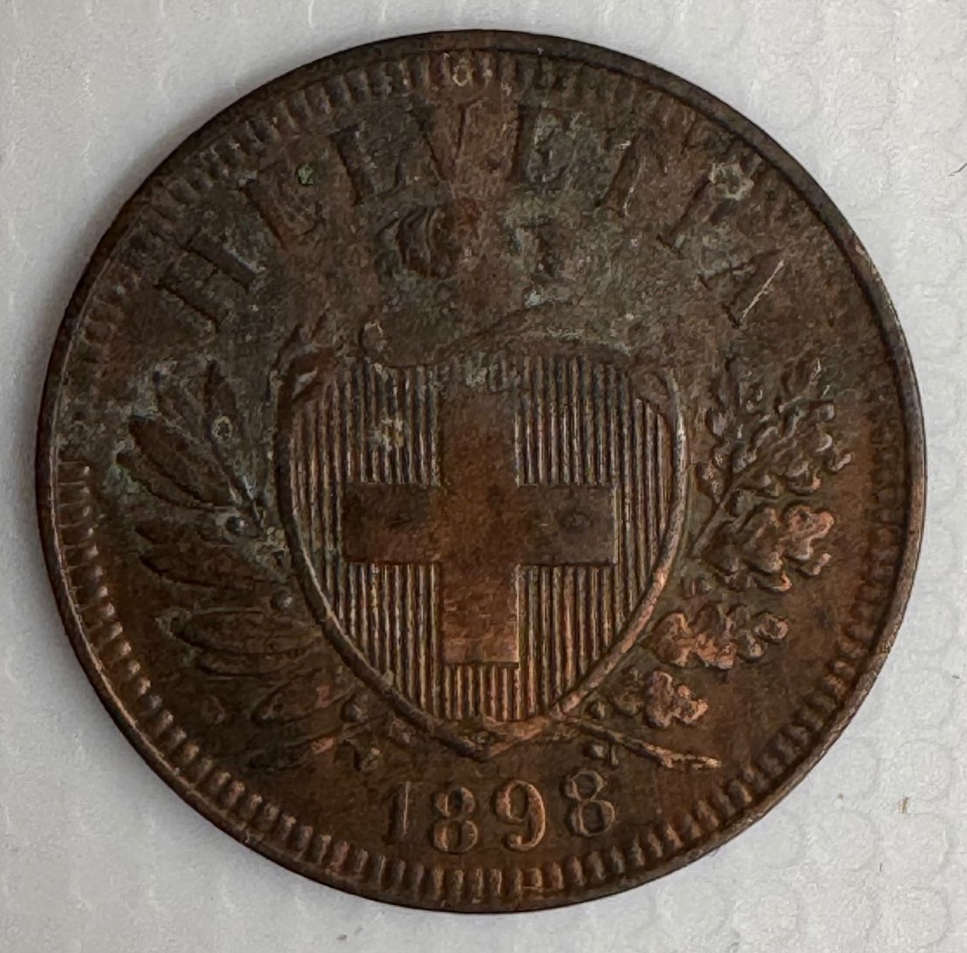 Tutti le monete: 2 Rappen 1898 bis VZ – Usato da Andwil SG venduto da Ariisa1234
