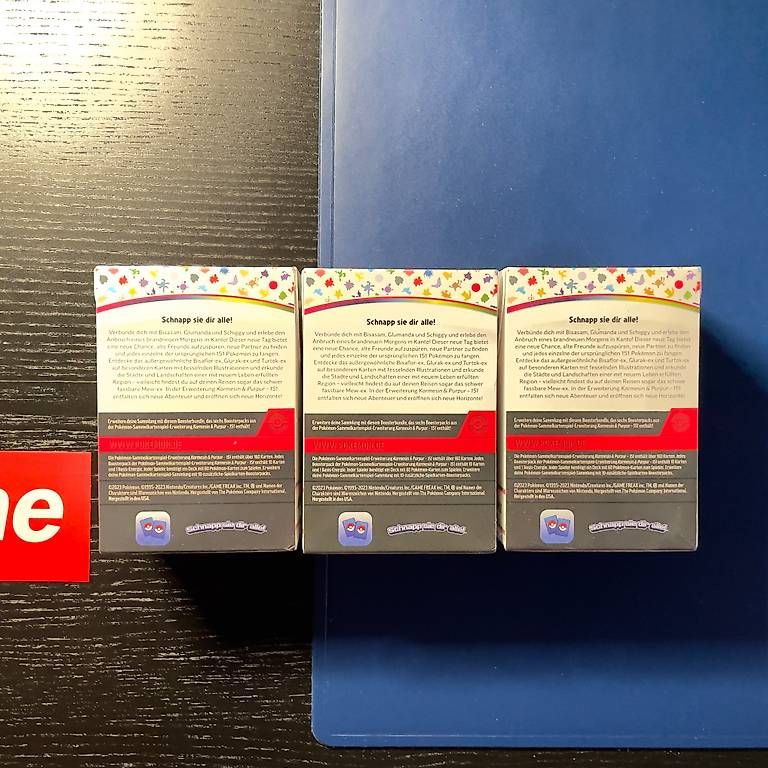 Pokémon Carte collezionabili: 3x Pokémon 151 Booster Bundle DE – Nuovo e nell'imballaggio originale da Näfels venduto da ilike2 1