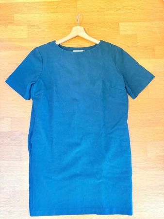 FRNCH - Robe-chemise à manches courtes vert émeraude