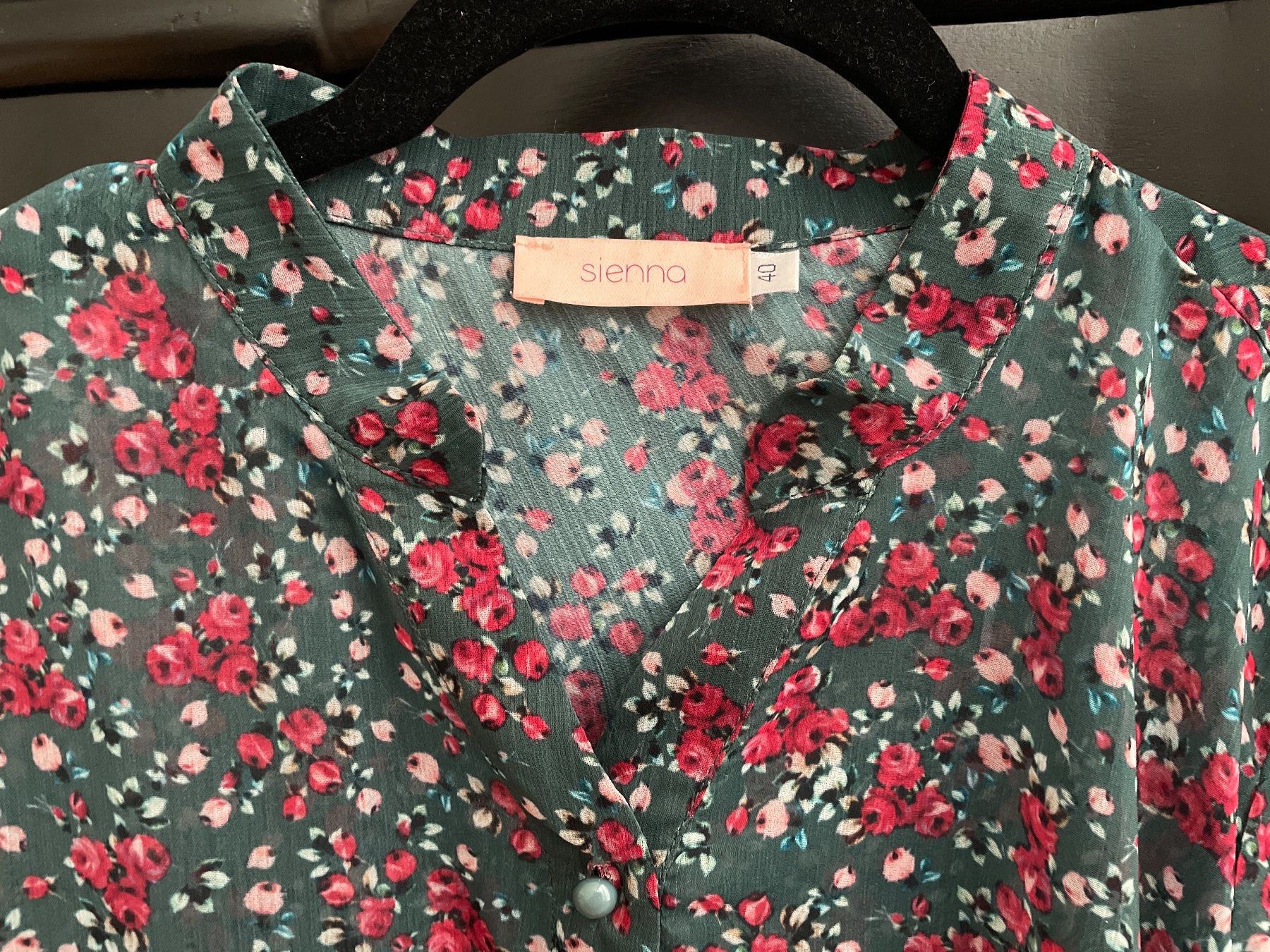 Camicette: Bluse von Sienna mit Blumenmuster Gr 40 – Usato da Zürich venduto da aha_v2zt 1