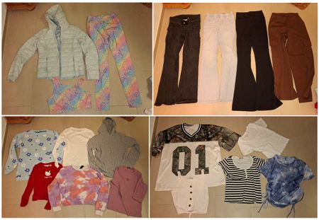 Kleiderpaket Mädchen Herbst/Winter 17 Teile Gr.152-164 P6