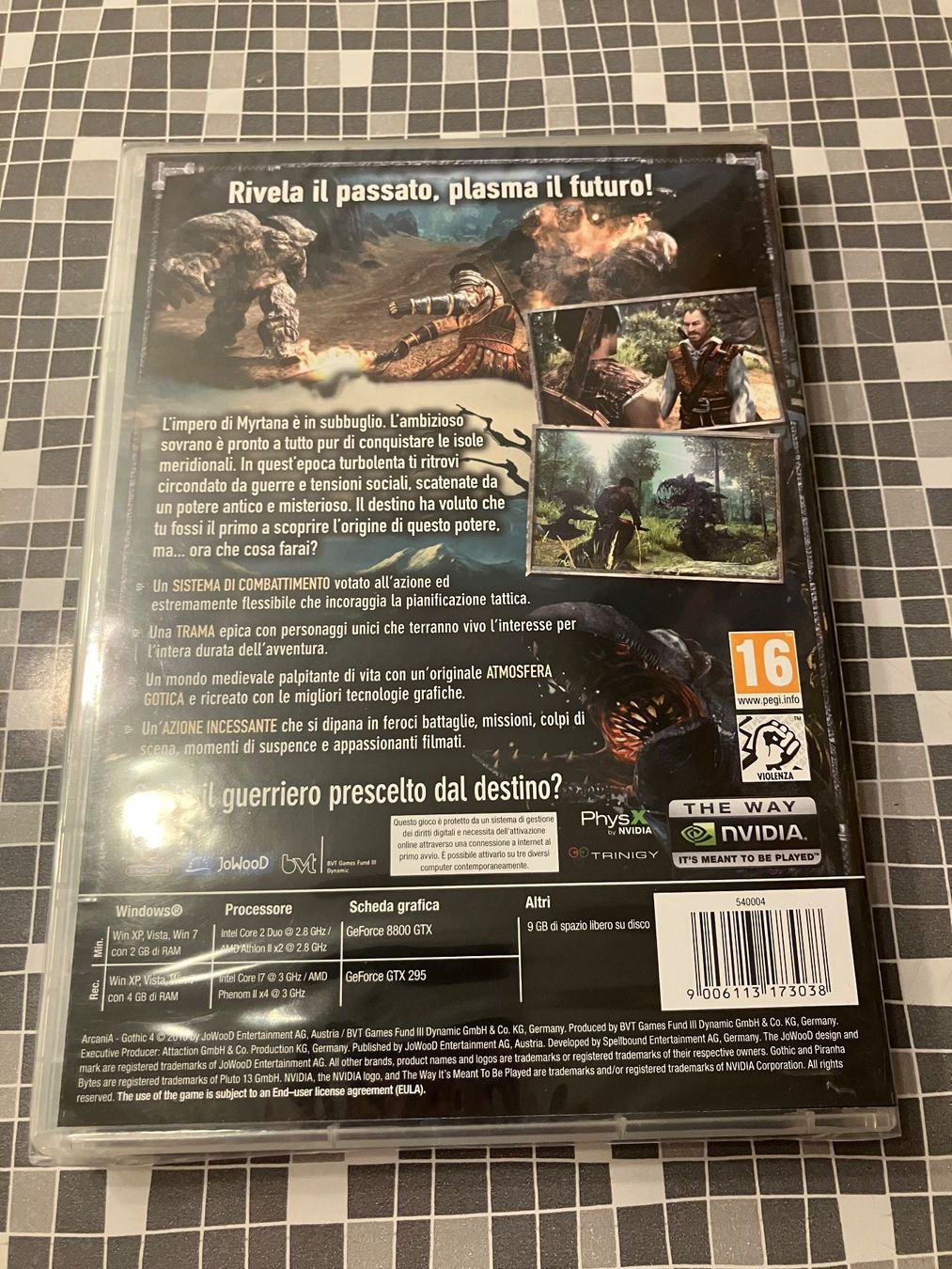 Giochi: Arcania: Gothic 4 - PC (2010, it., sealed) – Nuovo e nell'imballaggio originale da Winkel venduto da Asdas87 1