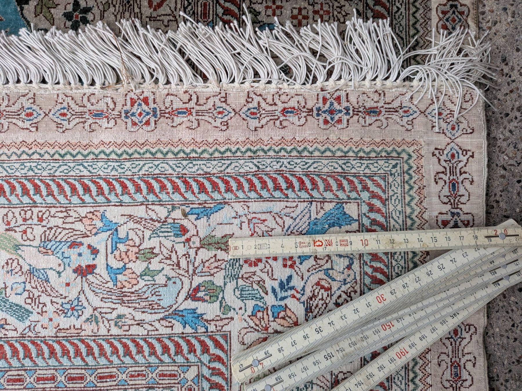 Tappeti: Orientteppich, Seidenteppich vermutlich Hereke – Usato da Emmen venduto da magelan 8