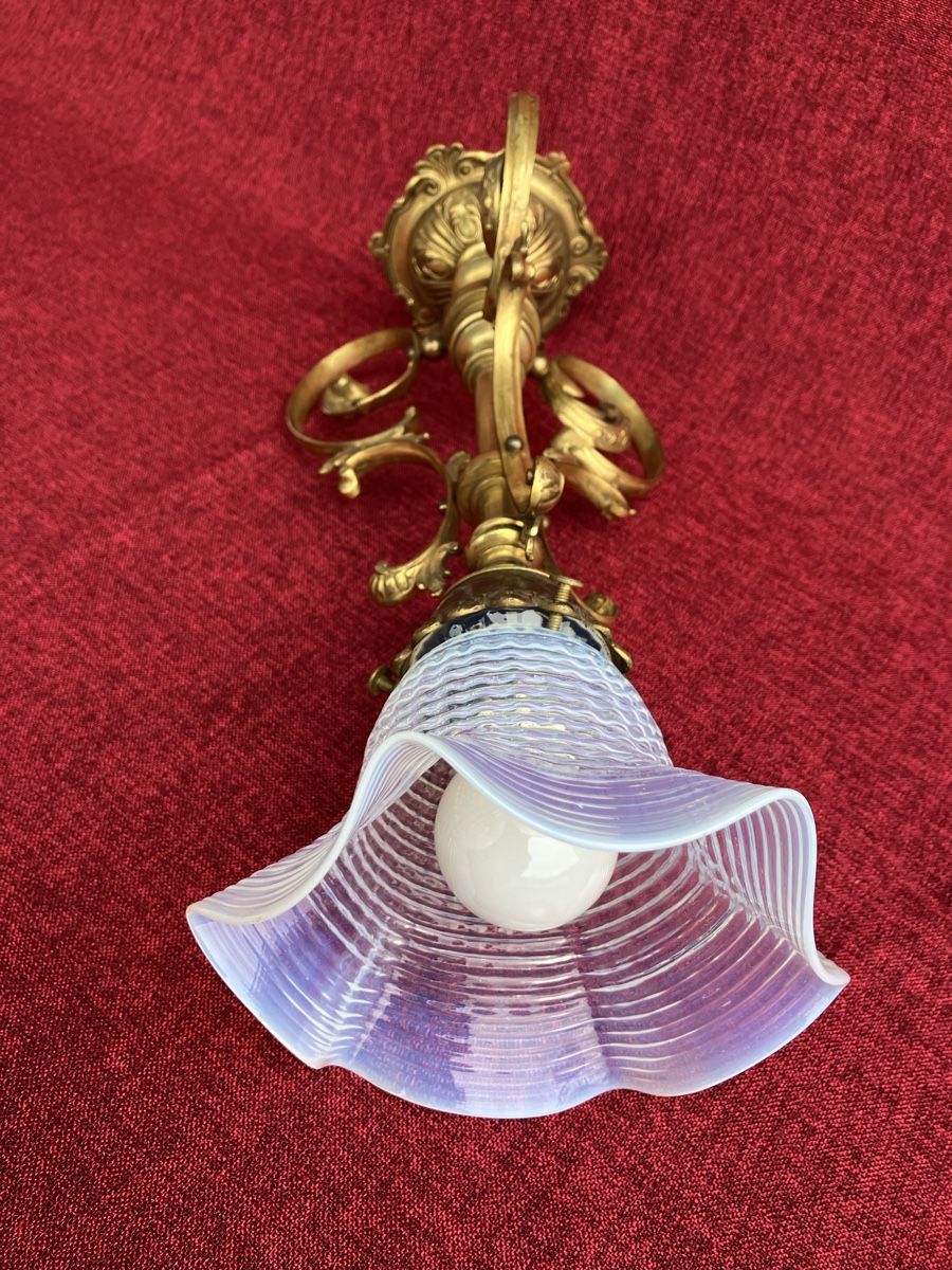 Lampadari & plafoniere: Antik Jugendstil  Deckenlampe mit Opalinglas – Usato da Zürich venduto da otomado 1
