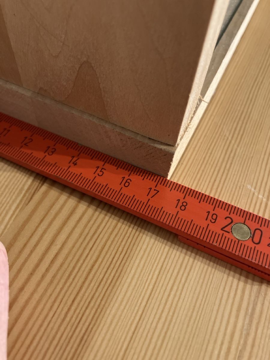 Vitrinen: Vitrine Holz ca. H49x B48X T17cm – Gebraucht aus Spreitenbach von Strolch 3