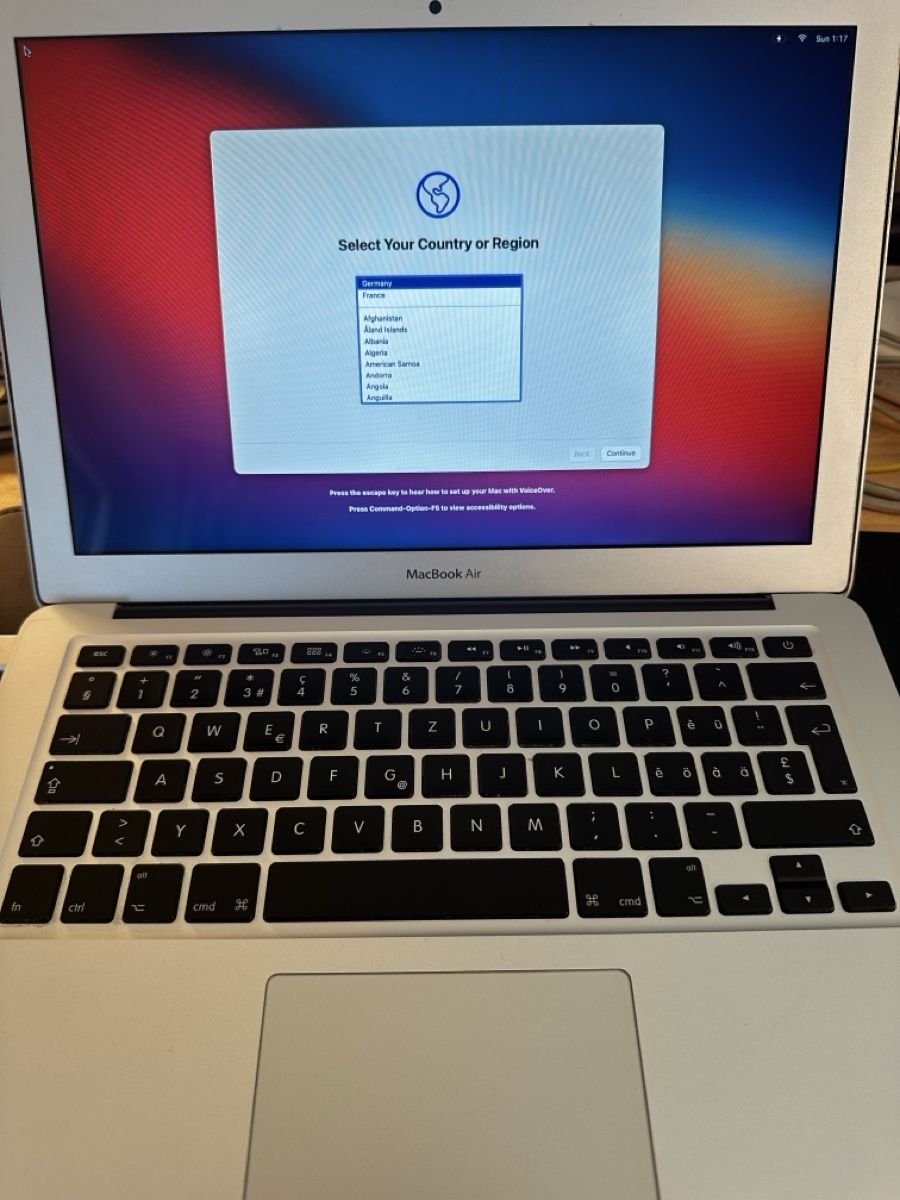 Apple Notebook: MacBook Air 13" used good condition – Usato da Adliswil venduto da kaischmid