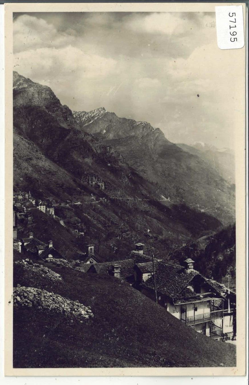 Cartes postales: Spruga - Comologno -  Val Onsernone – D'occasion à Ettingen par Kartenplanet