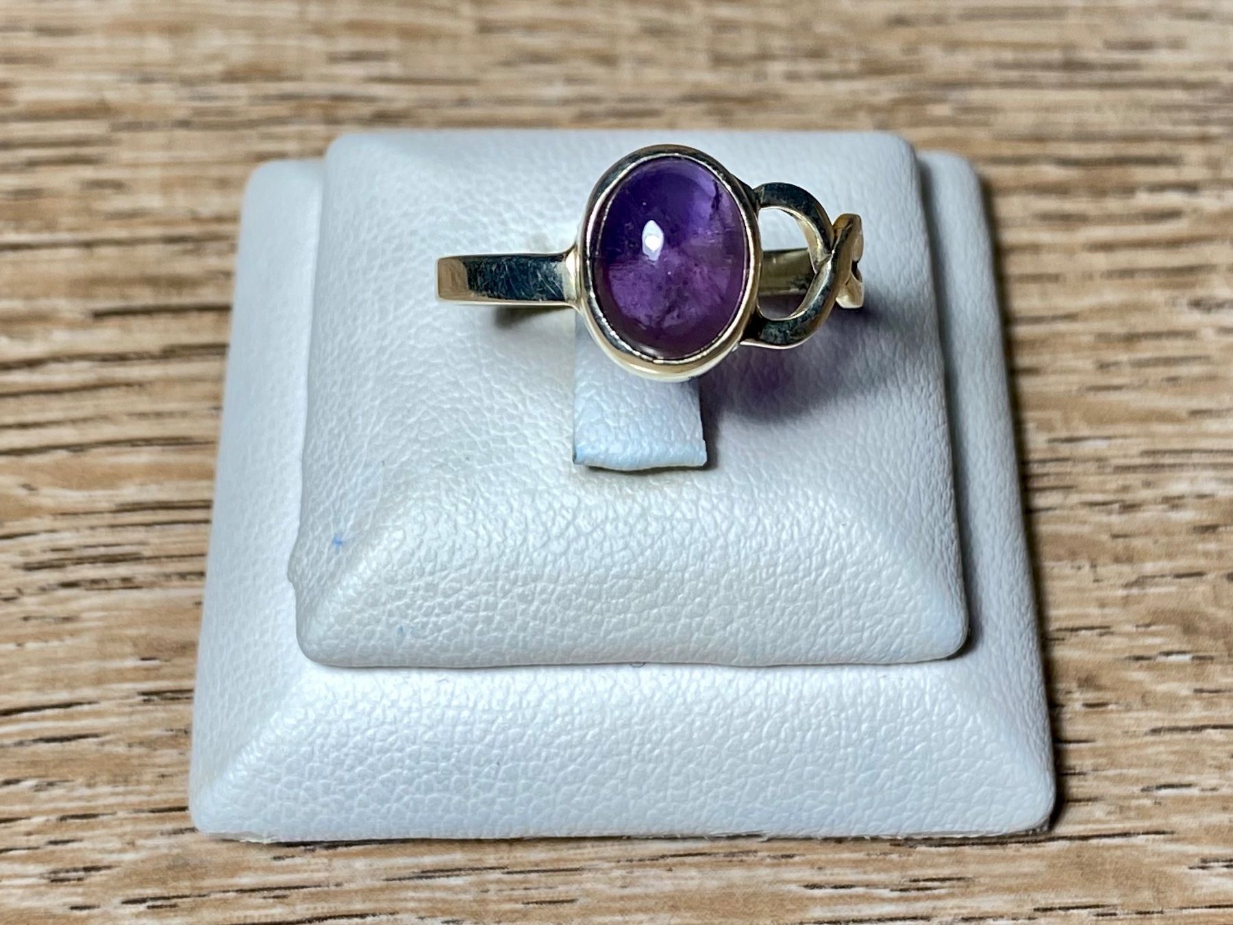 Anelli: kunstvoller Silberring - natürlicher Amethyst – Nuovo e nell'imballaggio originale da Laax venduto da Kiki_Kingdom3