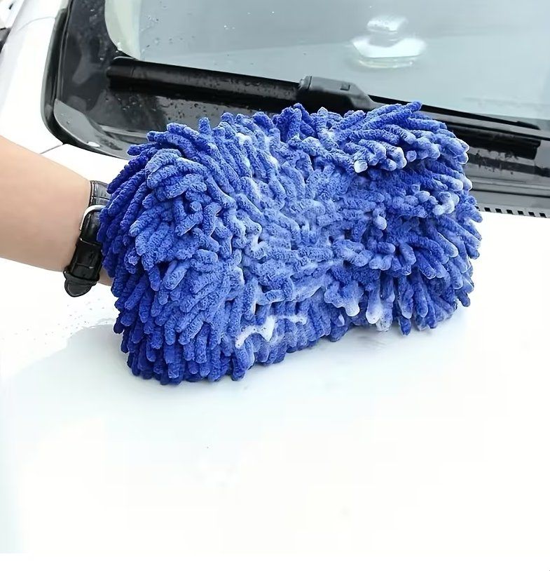Altro per la casa: Ultra-Saugfähiger Chenille Mikrofaser Auto Waschhandschuh - – Usato da Jonen venduto da BMWE369 5